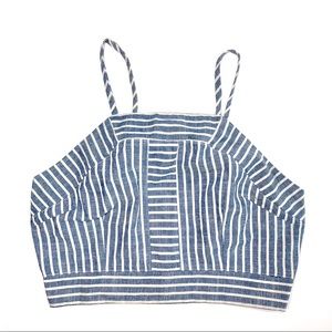 Stripe Summer Crop Top